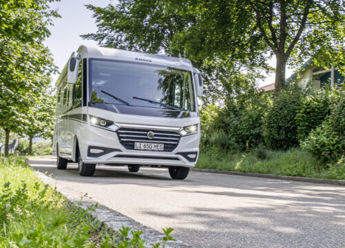 Den første helintegrerte bobilen i LIVE-serien til Knaus