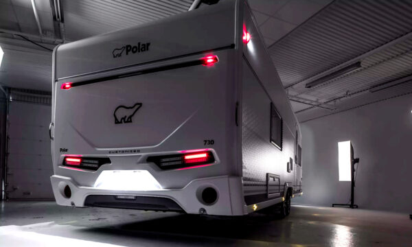 Baksiden av Polar bobil