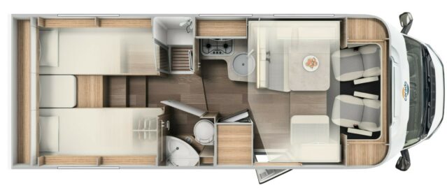 Planløsning Carado T 447