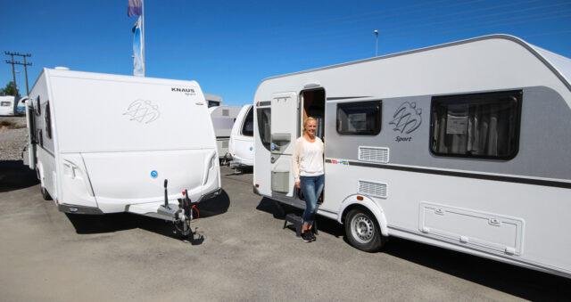 Bilde av butikkansvarlig Pia Marian Hande