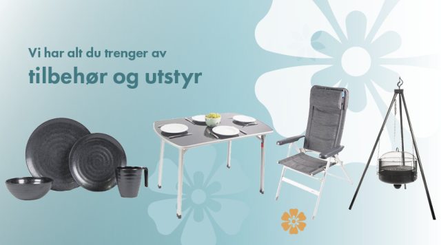 Utstyr til camping og bobil